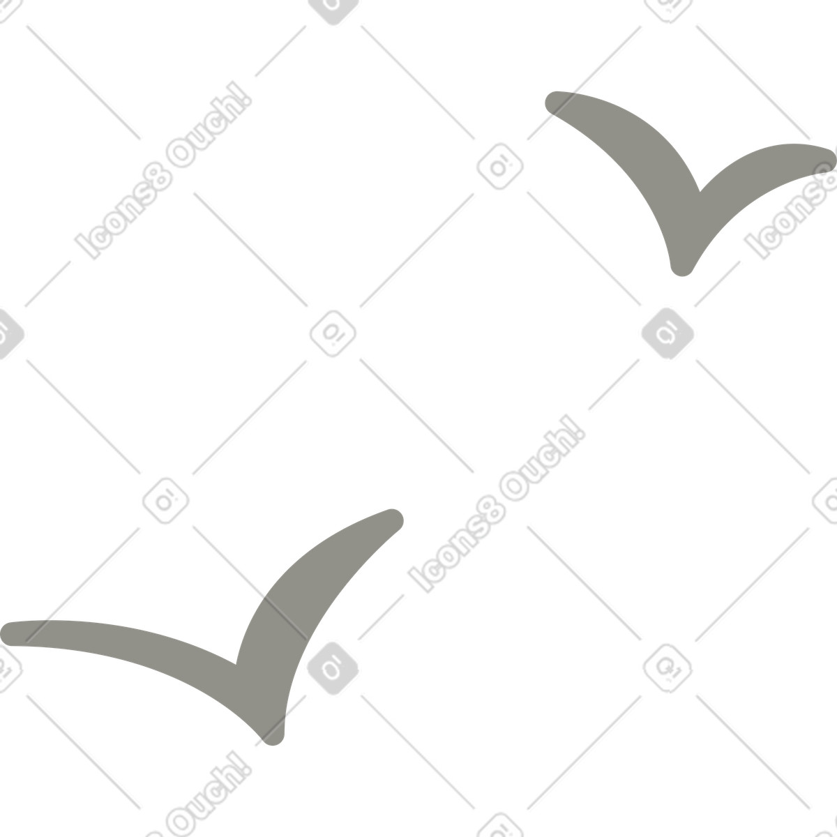 Plain スタイルの 鳥 のイラストをPNG、SVG形式でダウンロード