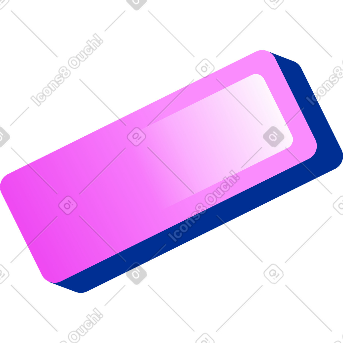 Ilustração de Botão em no estilo Glossy para baixar em PNG, SVG
