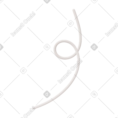 デコレーション Casual life スタイルの 3D Line 14 のイラストをPNG、SVG形式でダウンロード