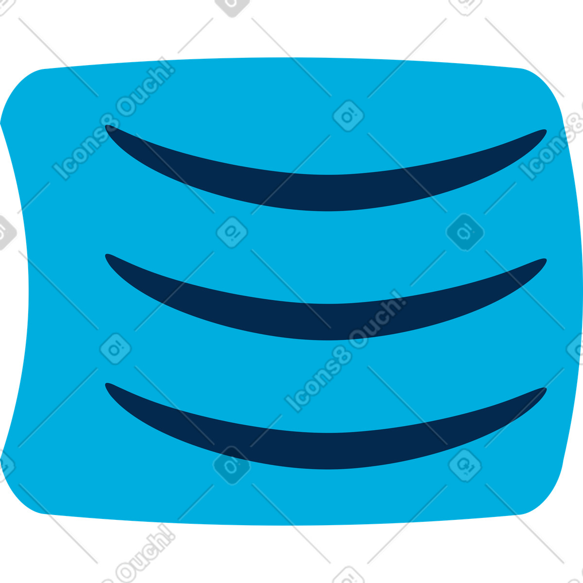 Maschera medica illustrazione in stile Flame scarica in PNG, SVG