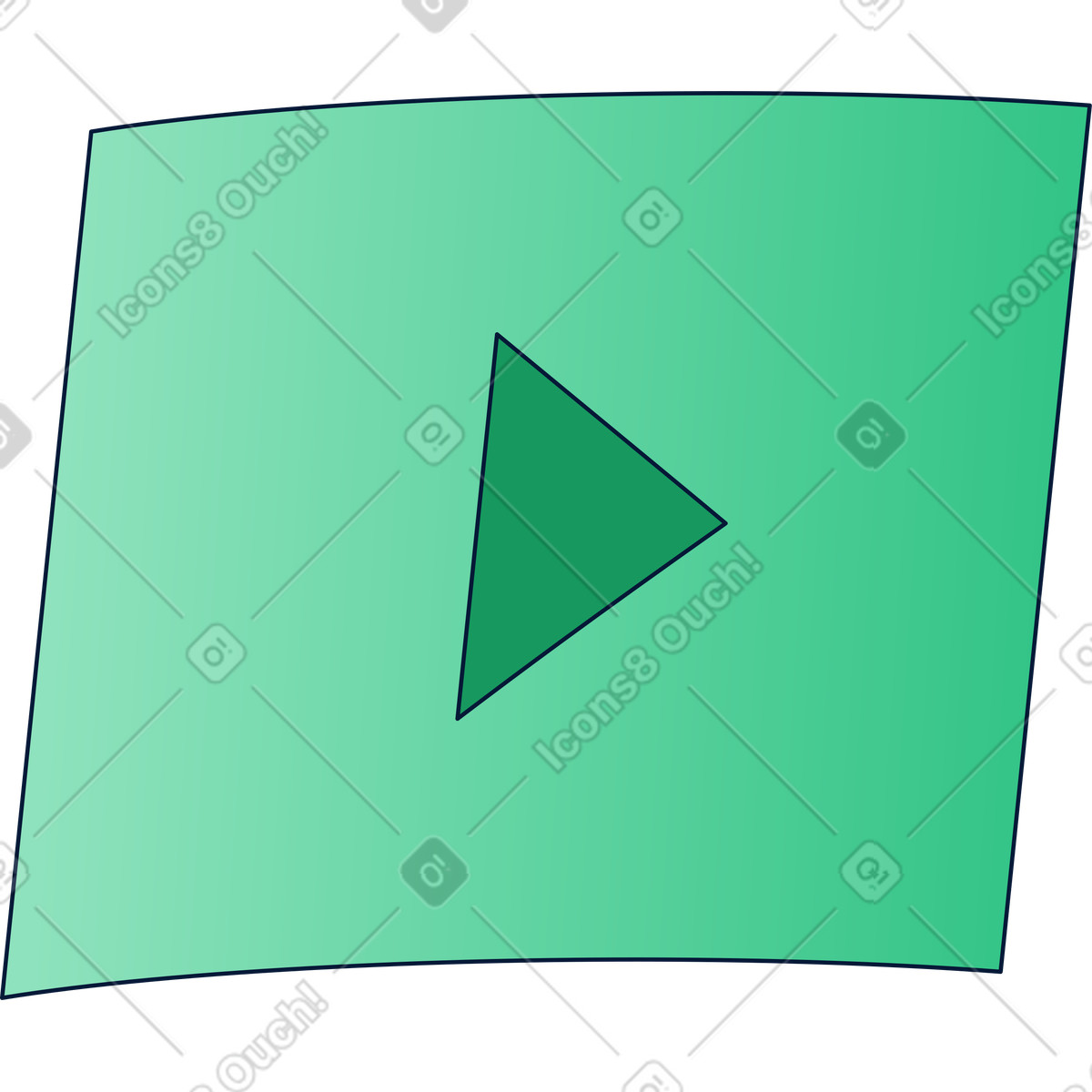 Video window illustration in Neat style download in PNG, SVG