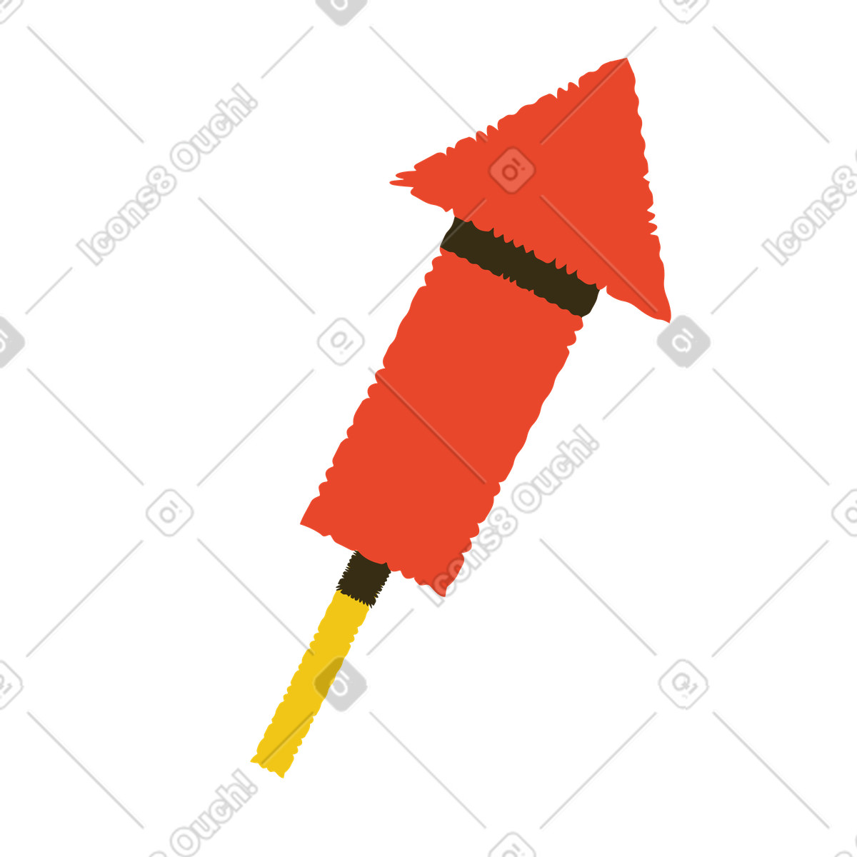 Fuoco d'artificio illustrazione in stile Bermuda scarica in PNG, SVG