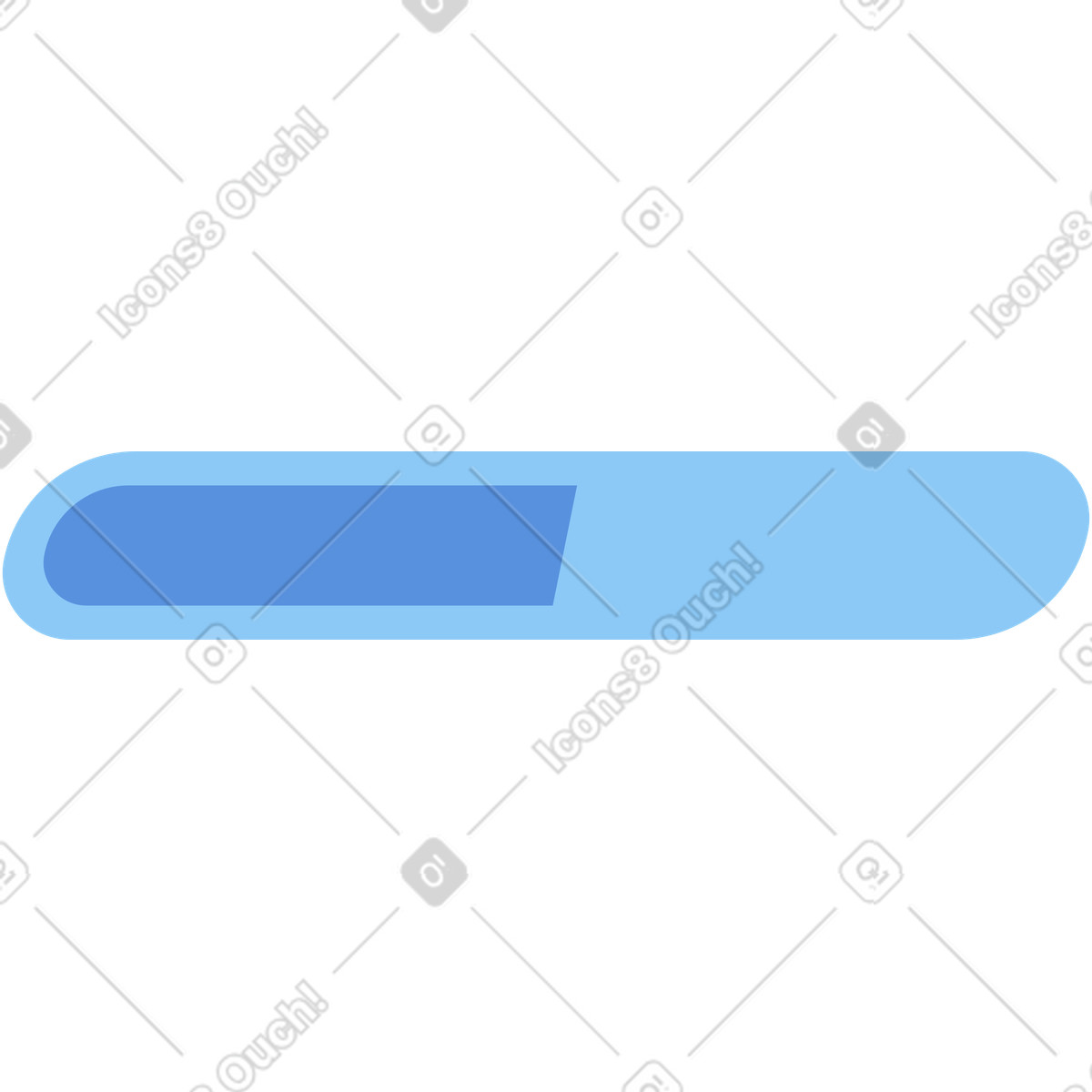 Illustration Barre de progression aux formats PNG et SVG