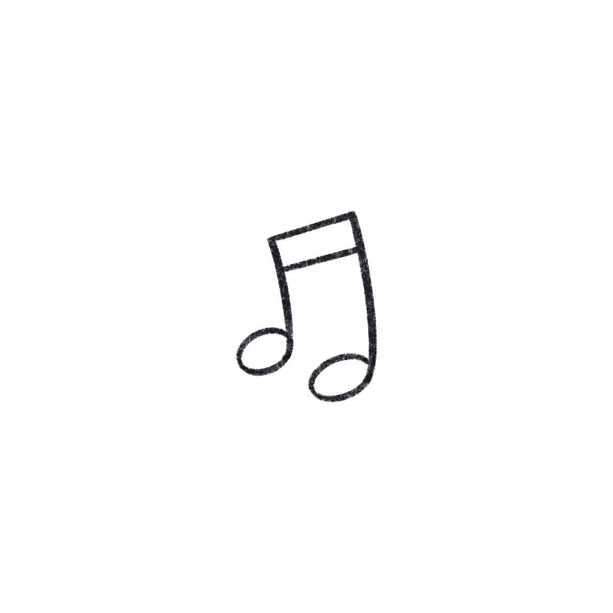 下载 Bonbon Line 风格的 Double musical note 插画，支持 PNG、SVG 格式