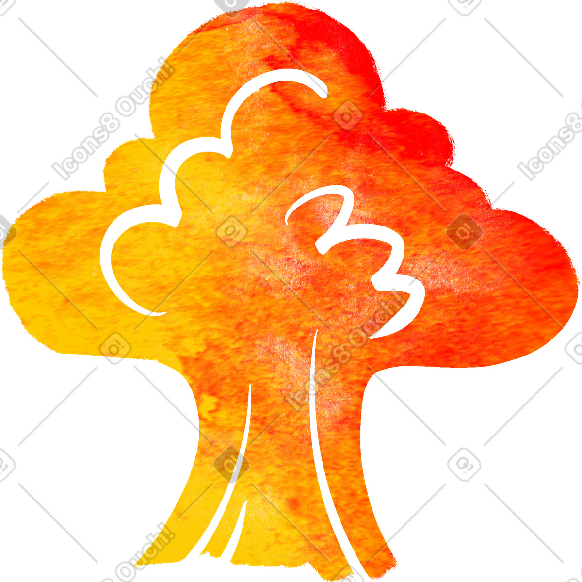 下载 Inky 风格的 Watercolor explosion 插画，支持 PNG、SVG 格式