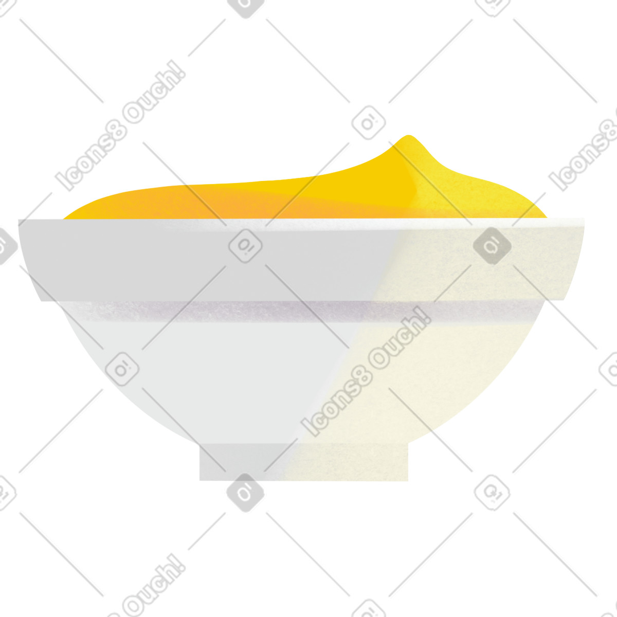 Cheese sauce illustrazione in stile Shine scarica in PNG, SVG