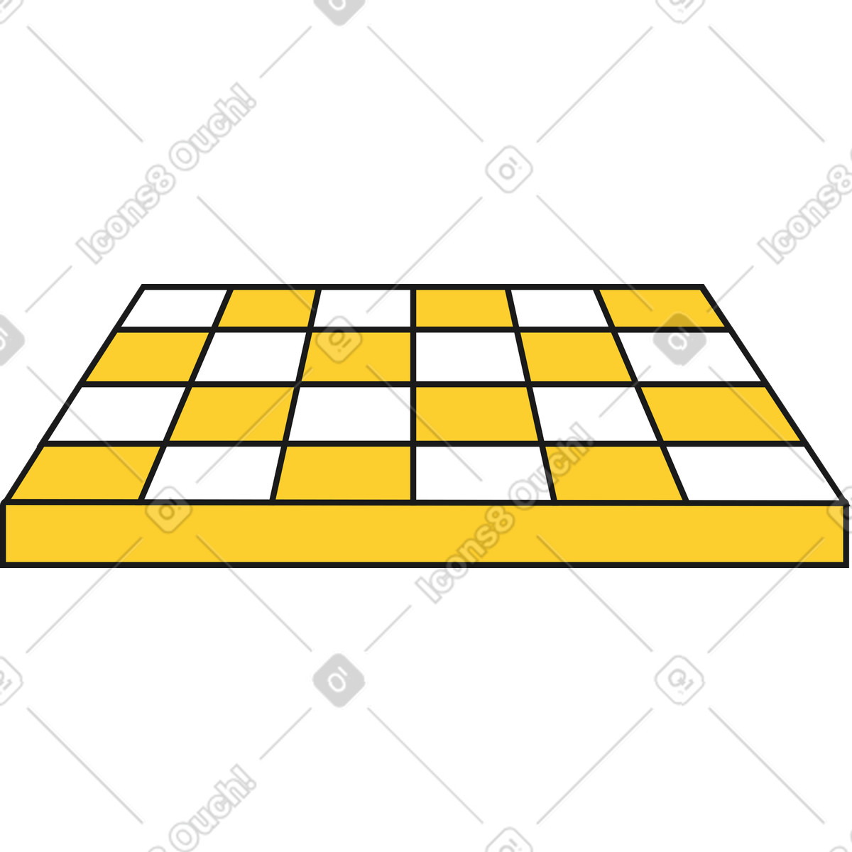 Chess illustration in Taxi style download in PNG, SVG