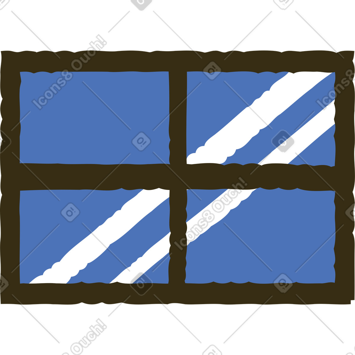 下载 Bermuda 风格的 窗口 插画，支持 PNG、SVG 格式