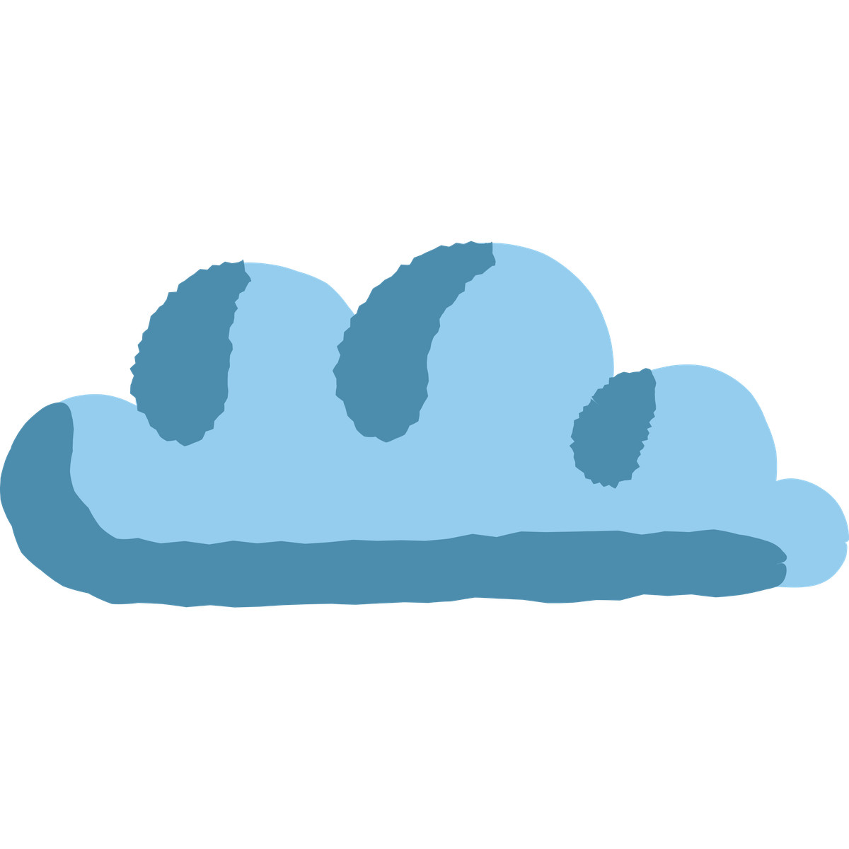 Ilustração de Cloud em no estilo Cherry para baixar em PNG, SVG