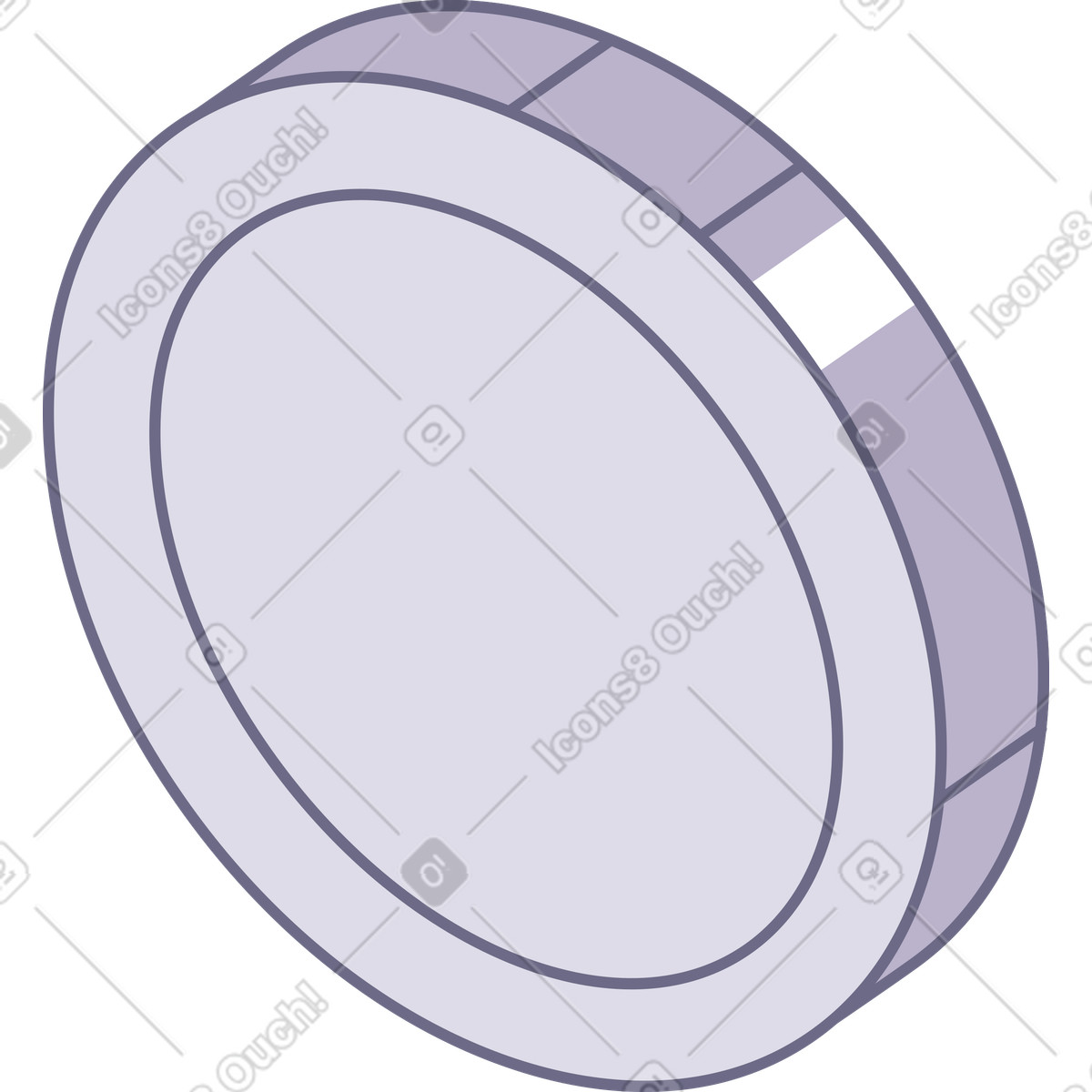Modul スタイルの Coin のイラストをPNG、SVG形式でダウンロード