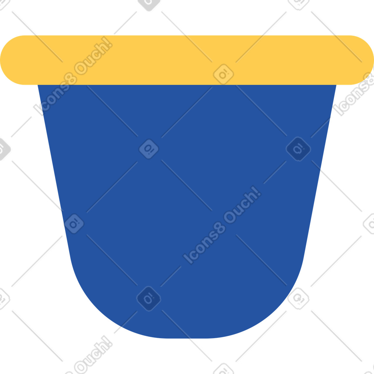 Ilustração de Vaso em no estilo Spot para baixar em PNG, SVG