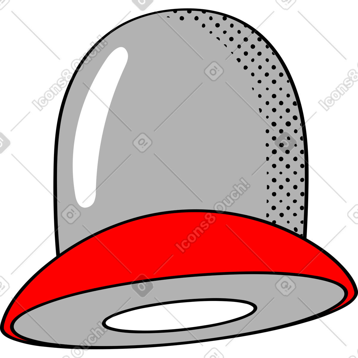 Navicella spaziale illustrazione in stile Looney scarica in PNG, SVG