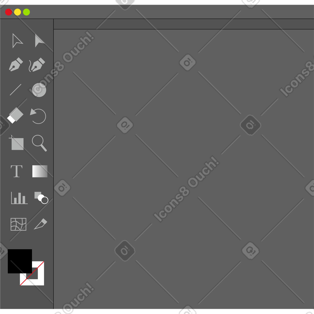 Toolbar illustration in Jumble style download in PNG, SVG