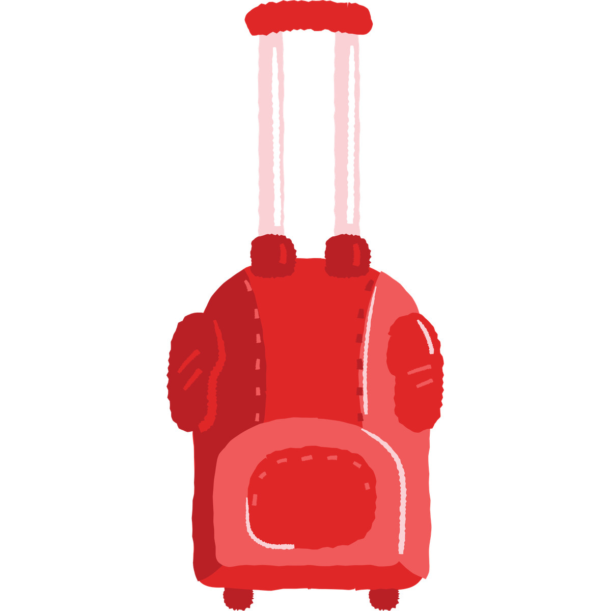 Travel bag illustrazione in stile Cherry scarica in PNG, SVG
