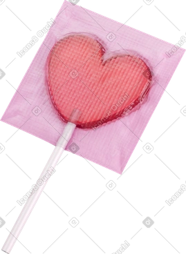 Sucette en forme de cœur PNG, SVG