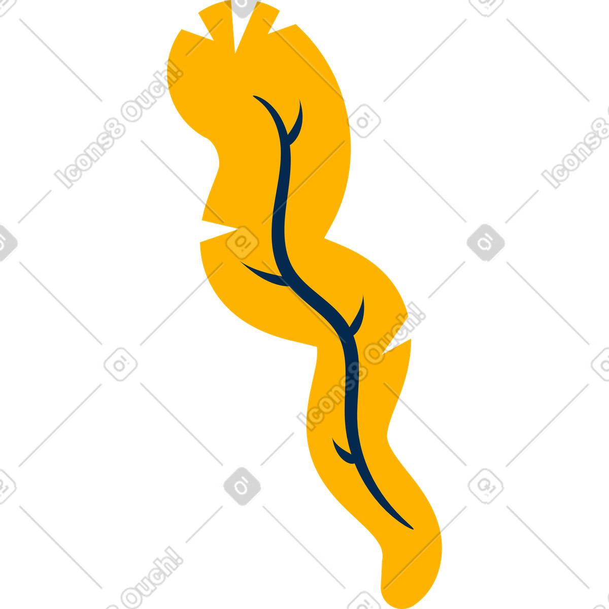 Ilustración Planta en estilo Flame a descargar en PNG y SVG