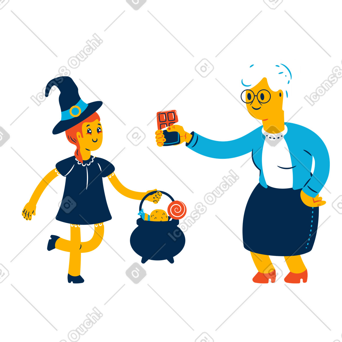 Illustration La charité s'il-vous-plaît dans le style Flame à télécharger aux formats PNG, SVG