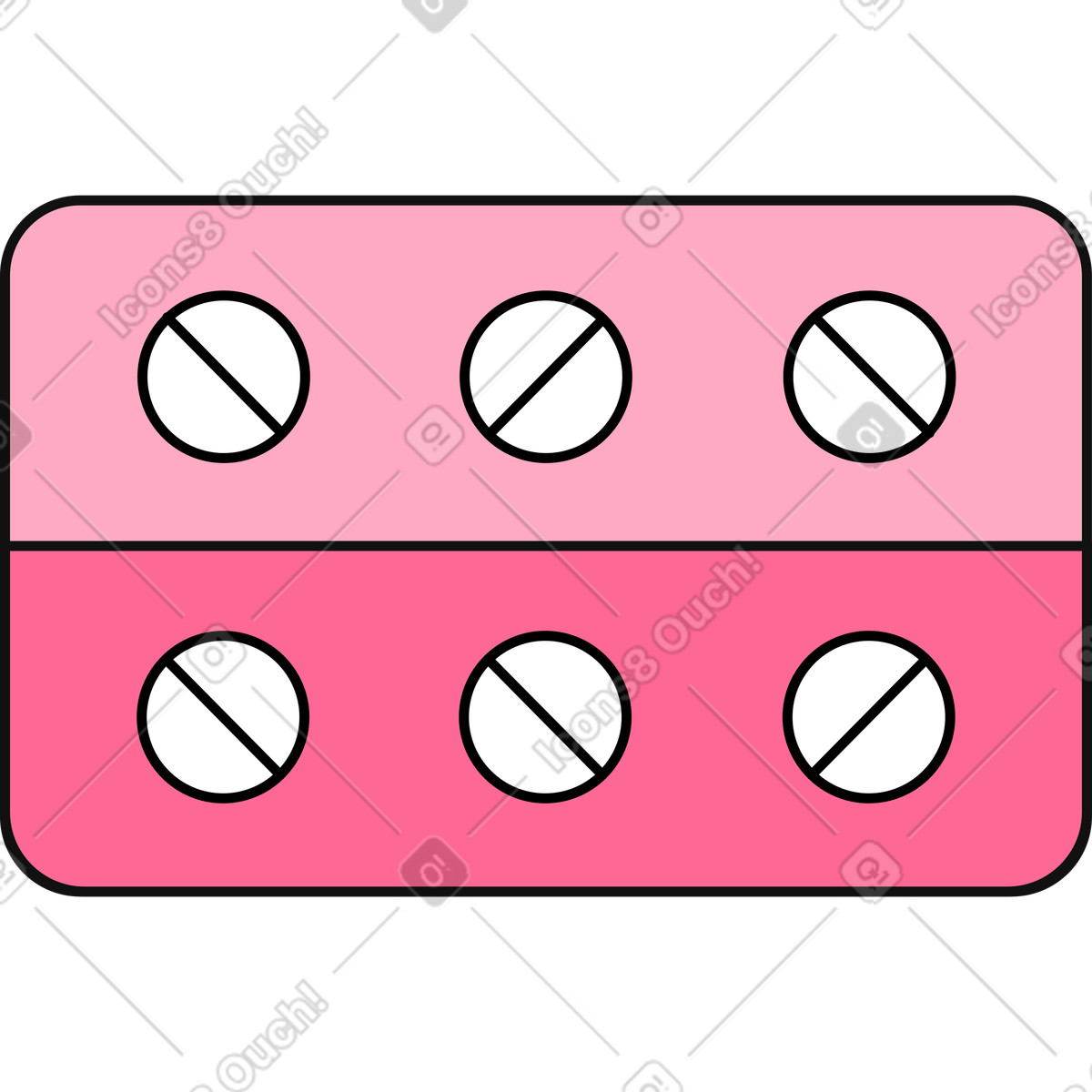 Standard della tavoletta illustrazione in stile Bloom scarica in PNG, SVG