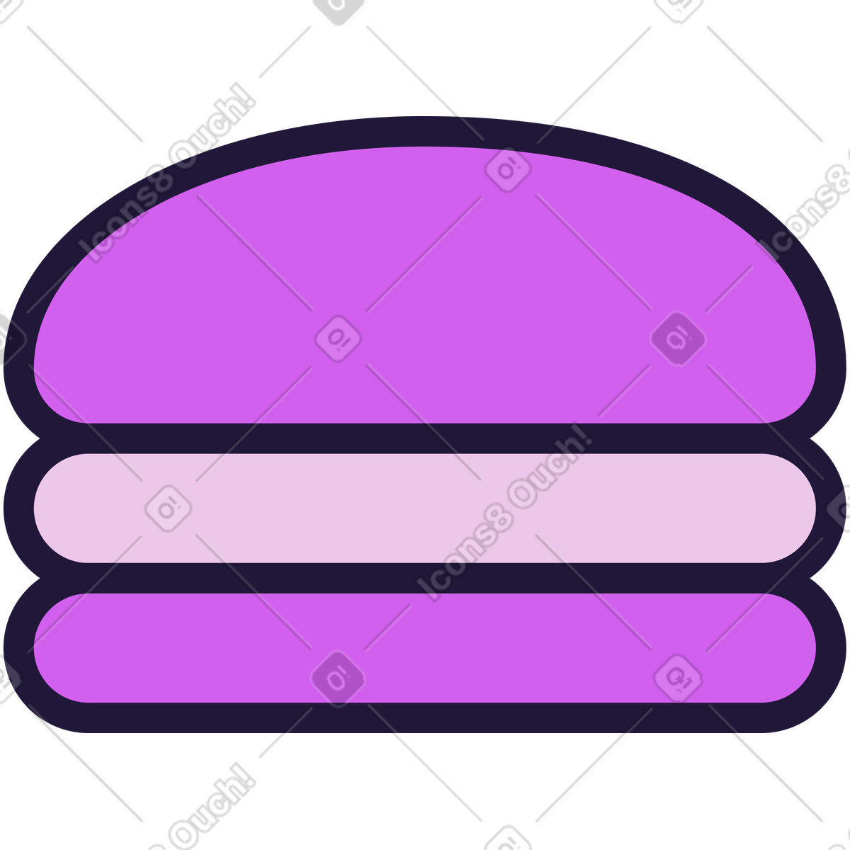 Иллюстрация Burger в стиле Conifer — скачать в форматах PNG, SVG