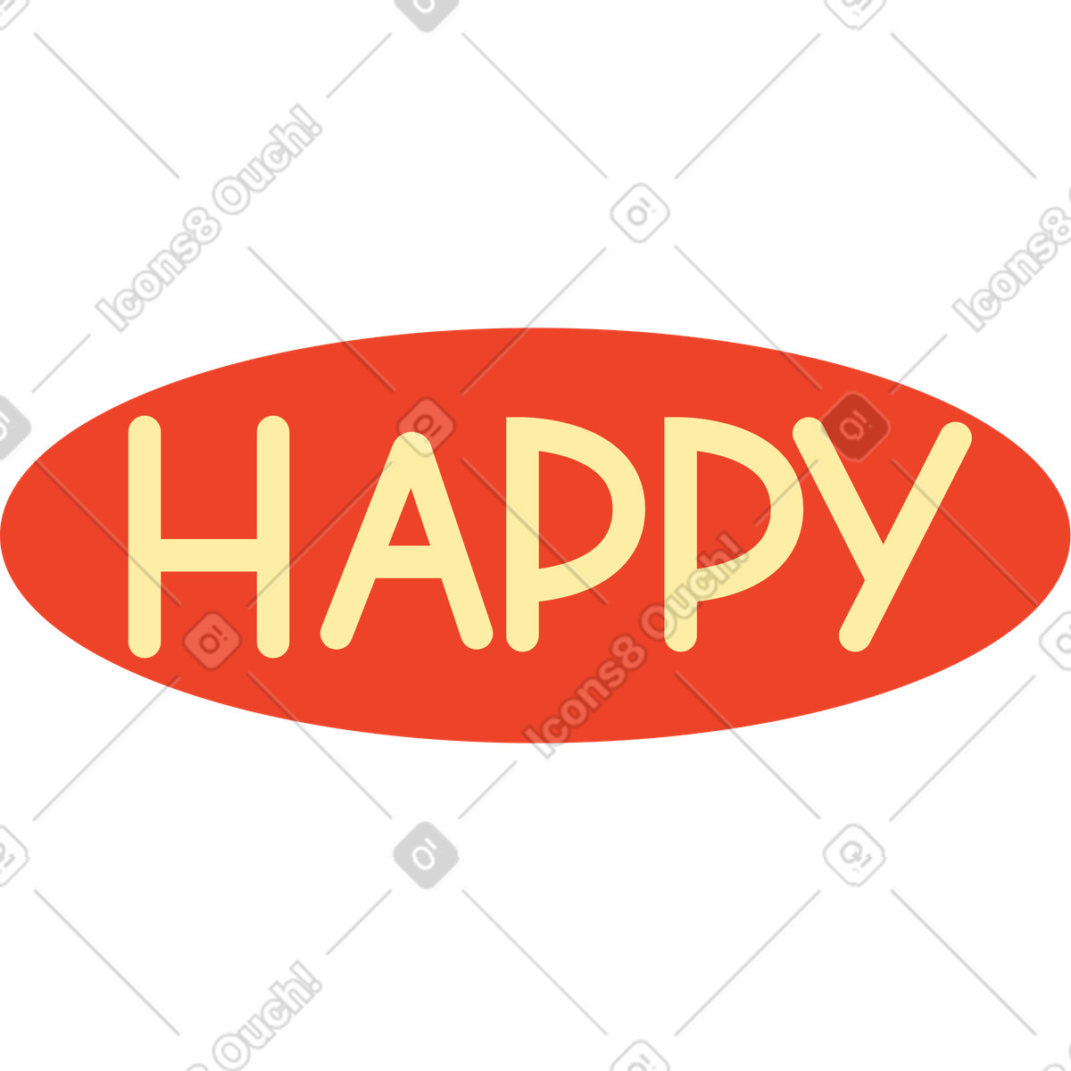 Ilustração de Feliz em no estilo Polar para baixar em PNG, SVG