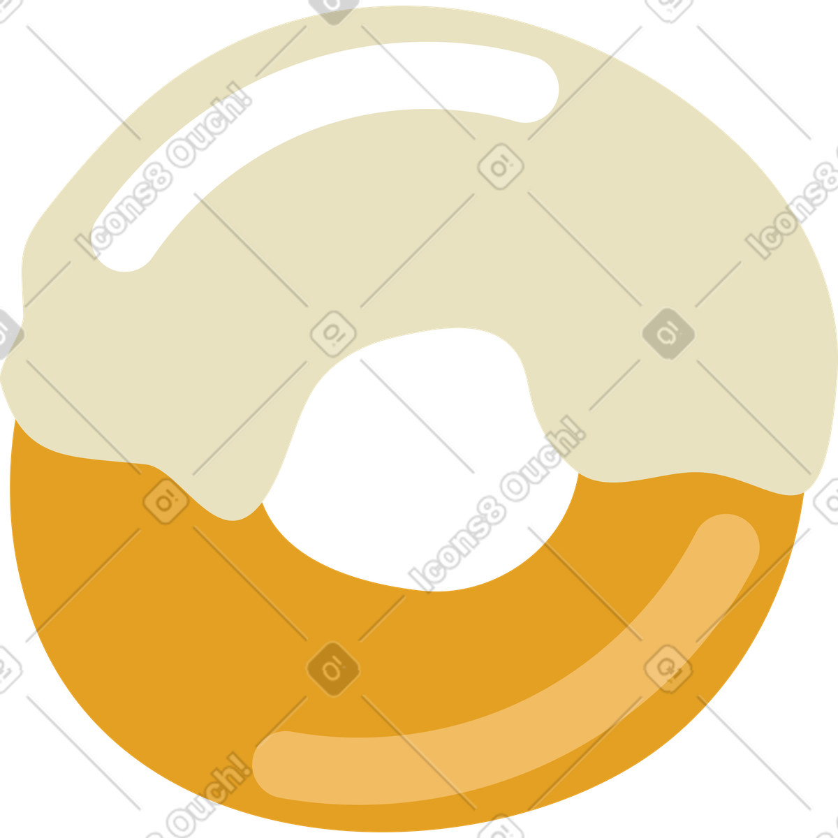 下载 Arabica 风格的 甜甜圈 插画，支持 PNG、SVG 格式