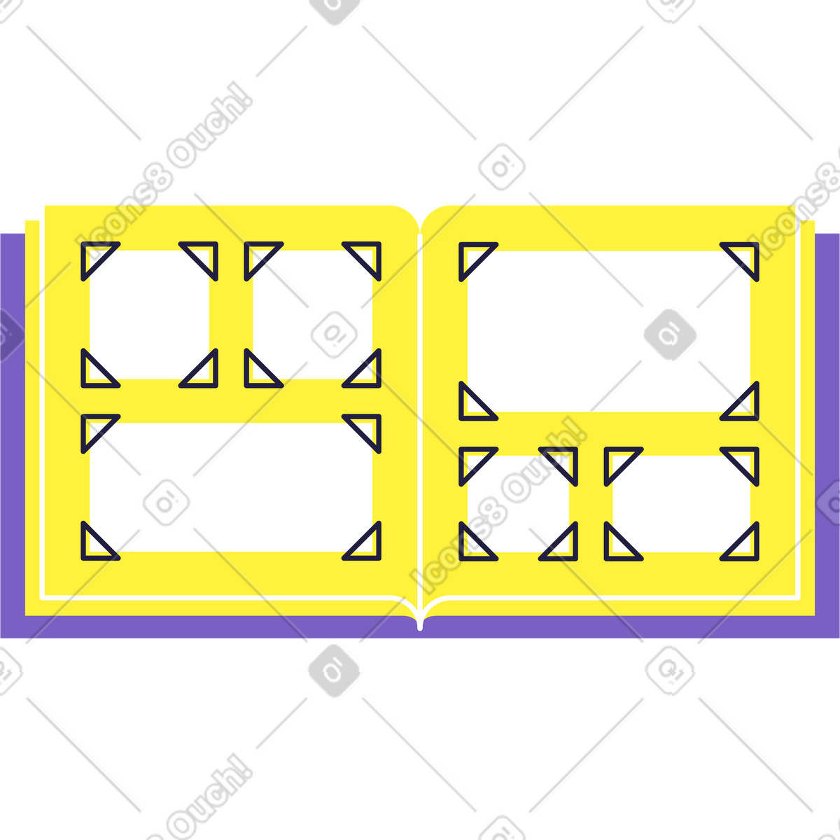 Ilustração de Álbum foto em no estilo Mellow para baixar em PNG, SVG