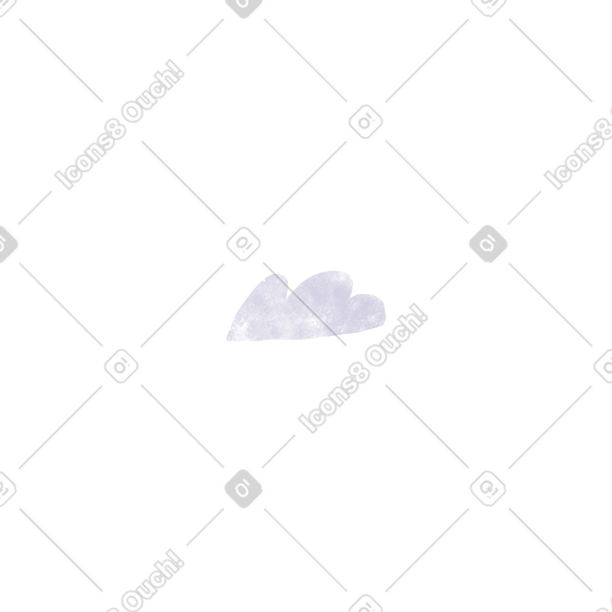 Cloud-Illustration im Family-Stil als Download in PNG, SVG