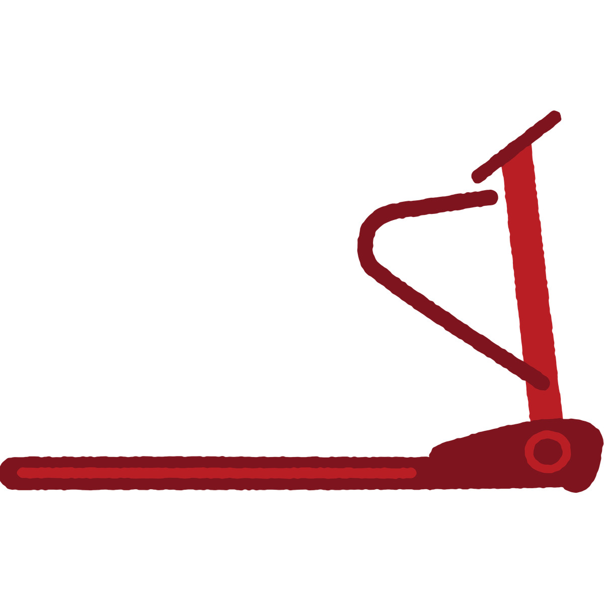 Running track illustration in Cherry style download in PNG, SVG