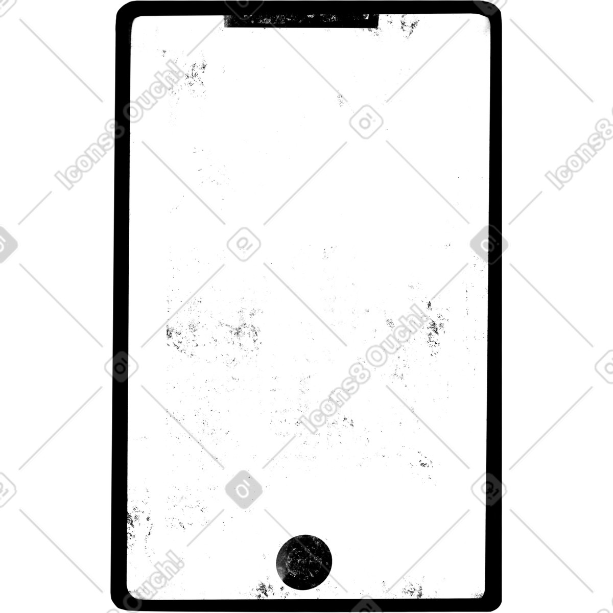 Ilustración Ipad en estilo Fabulous a descargar en PNG y SVG