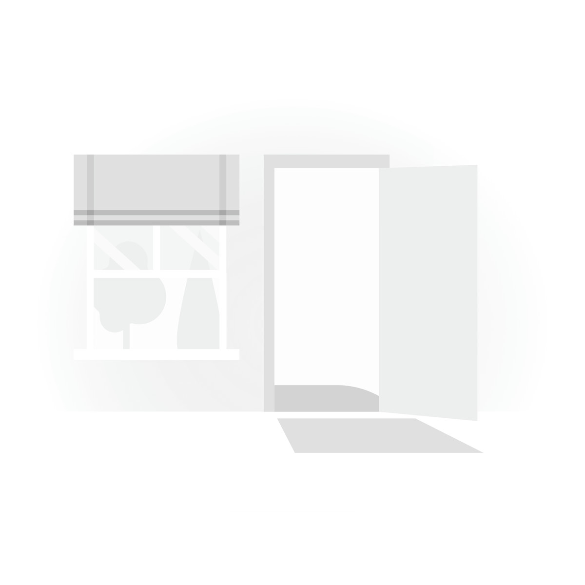 House inside illustration in Fogg style download in PNG, SVG