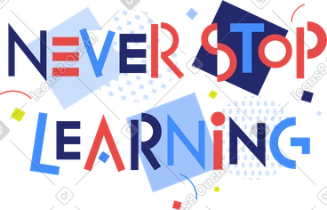 Learning illustration in Style name style in PNG, SVG, GIF formats