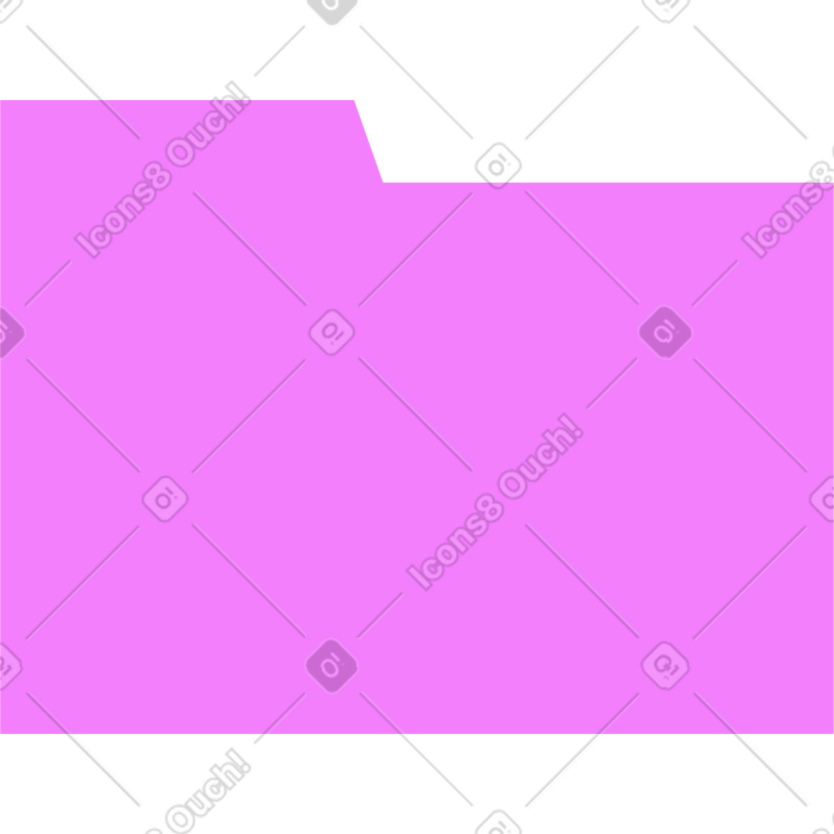 Folder illustration in PNG, SVG