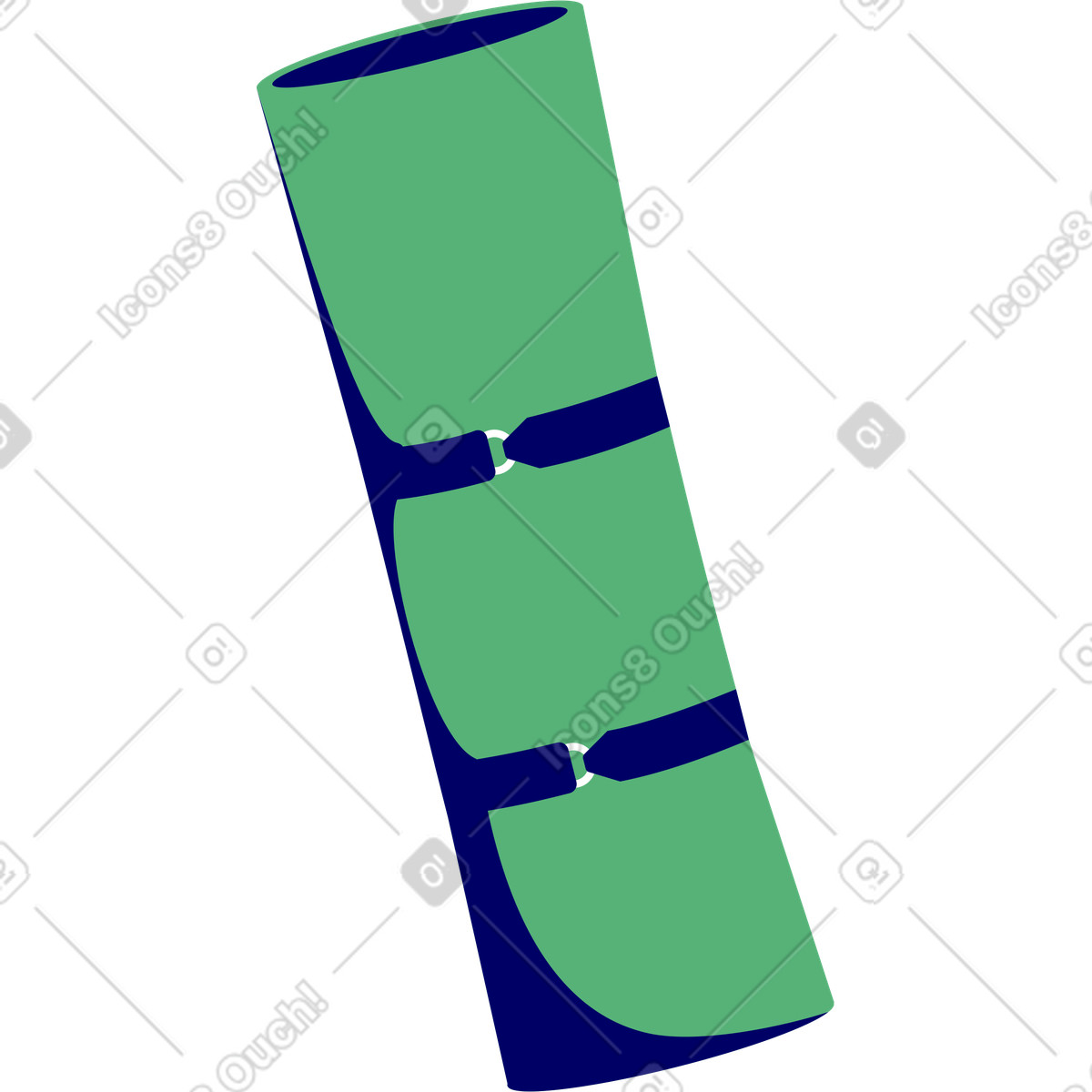 Tappetino da viaggio in schiuma illustrazione stile Lounge scarica PNG, SVG
