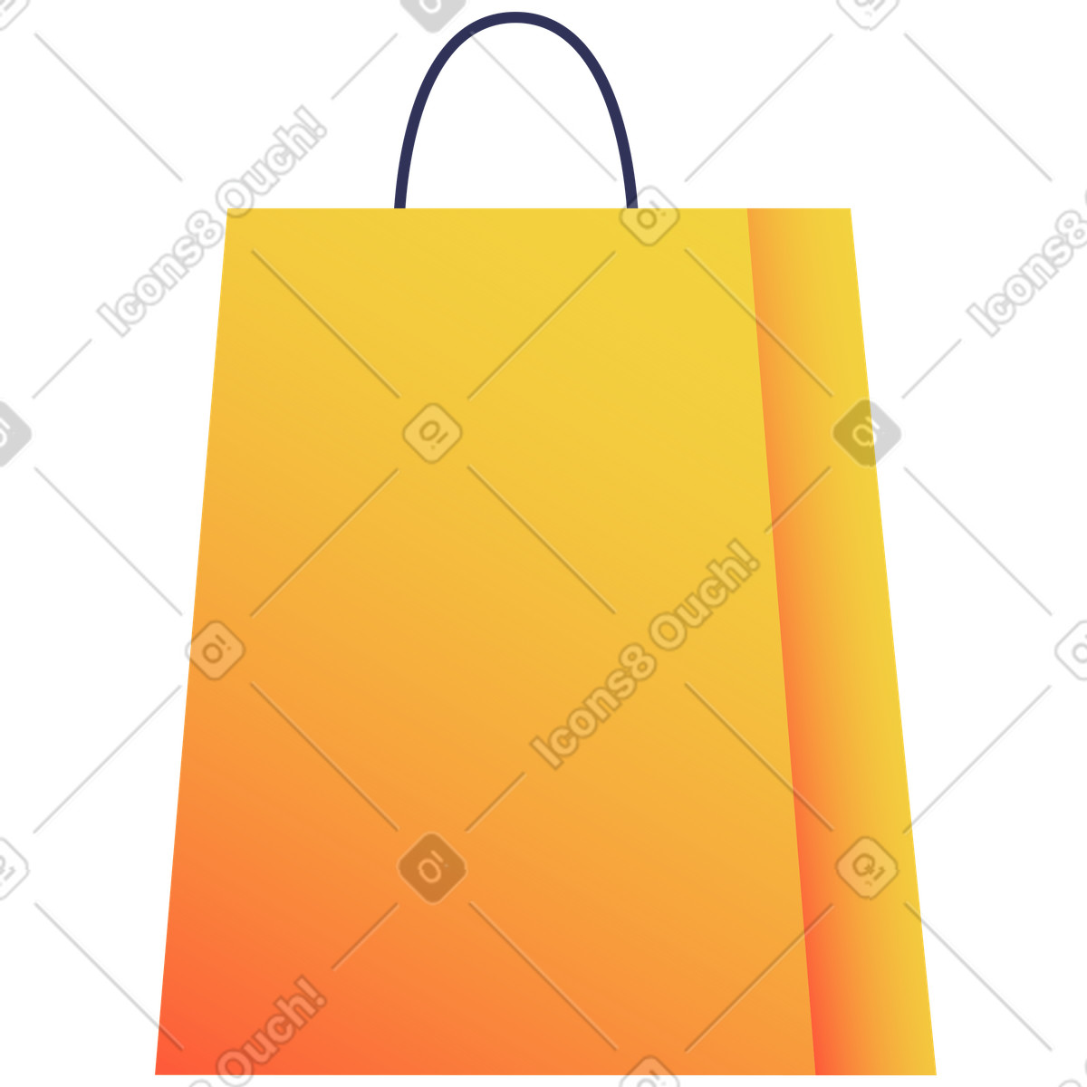 Illustration Sac cadeau dans le style Beam à télécharger aux formats PNG, SVG