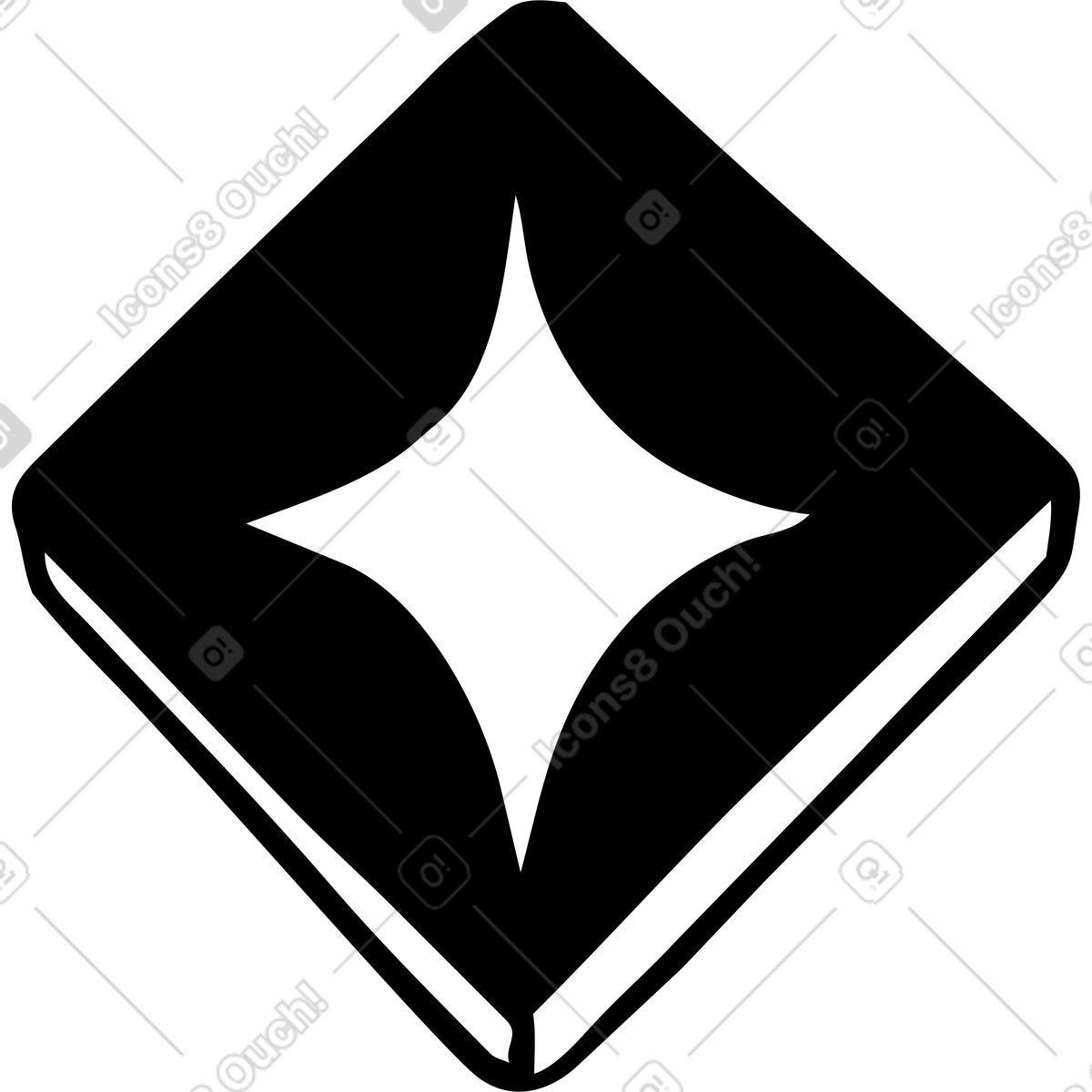 Ilustración Icon with star figure en estilo Line a descargar en PNG y SVG