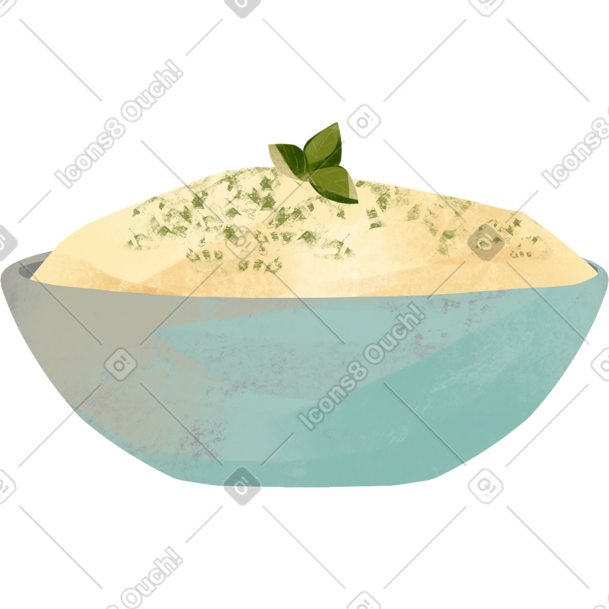 Mashed potatoes illustration fun potato clipart graphics for your designs