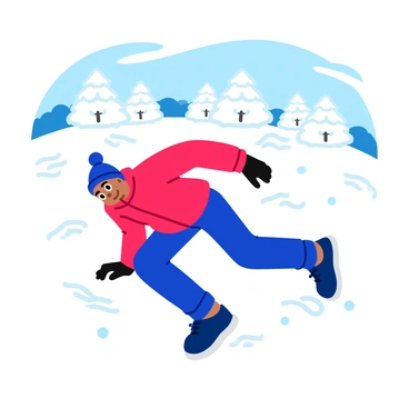 A fitness enthusiast doing fire hydrant exercises on a snowy field wearing winter gear