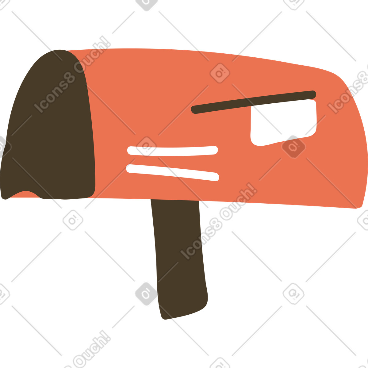 下载 Karlsson 风格的 Mailbox 插画，支持 PNG、SVG 格式
