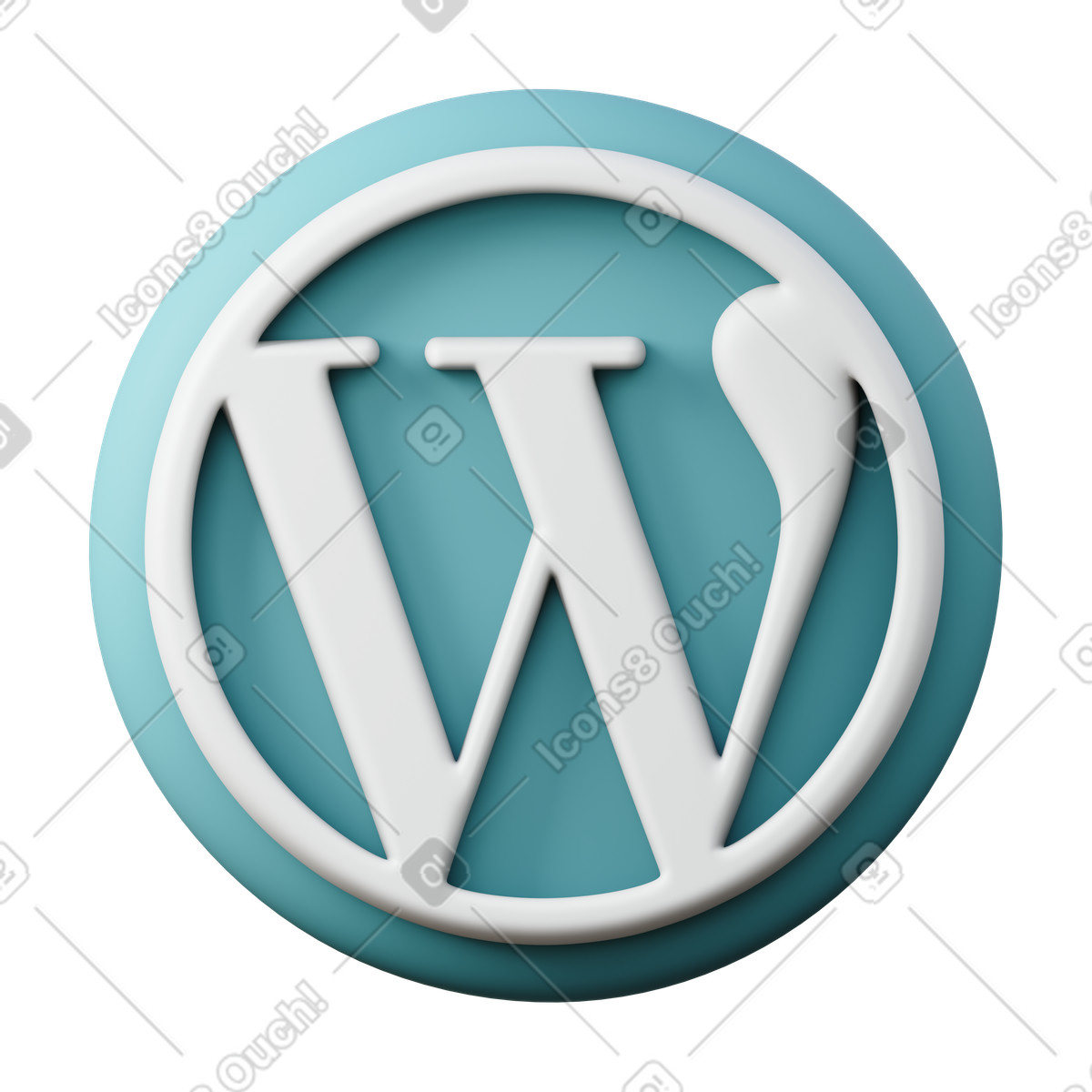 下载 3D Sugary 风格的 Wordpress 插画，支持 PNG、SVG 格式
