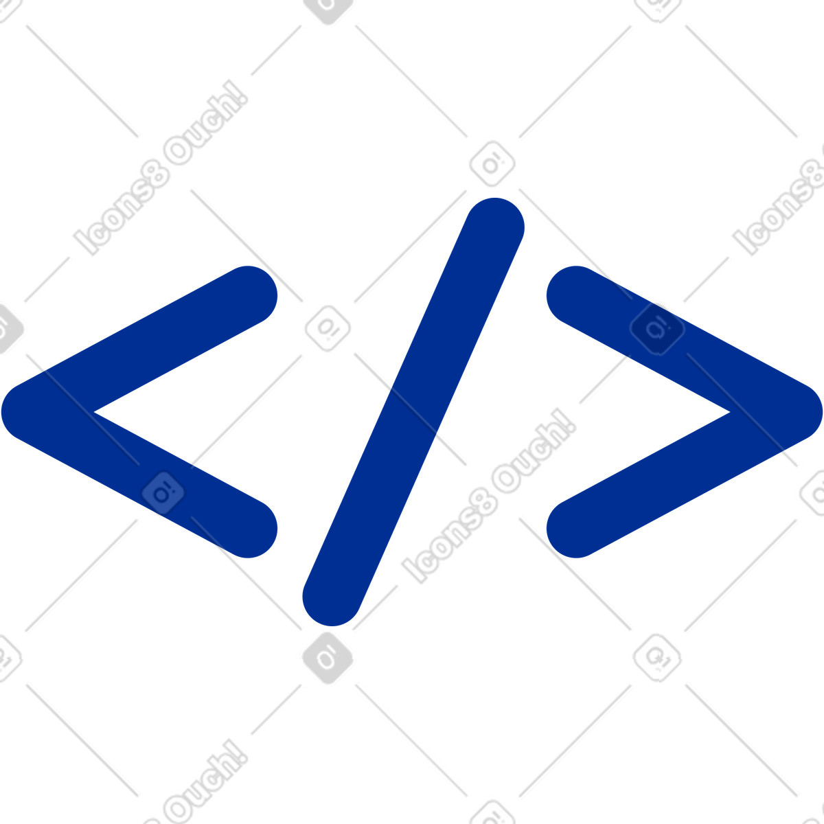 Segno di codice illustrazione in stile Glossy scarica in PNG, SVG