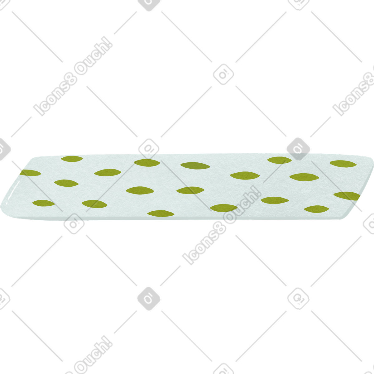 Tappeto bianco illustrazione in stile Goose scarica in PNG, SVG
