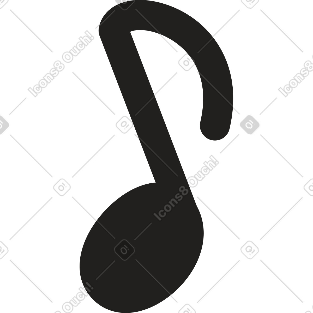 Note illustration in Little style download in PNG, SVG
