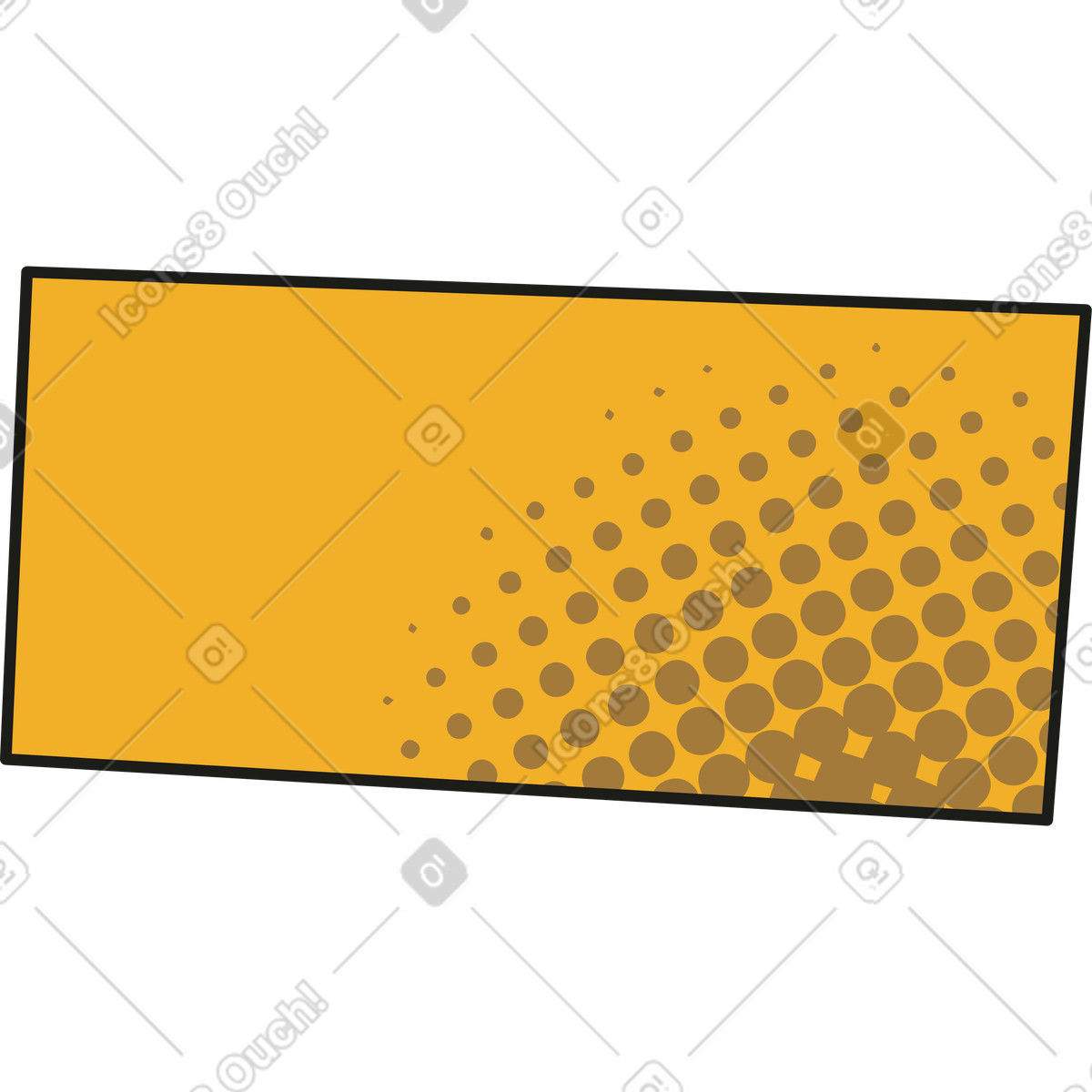 Rubber スタイルの Box のイラストをPNG、SVG形式でダウンロード