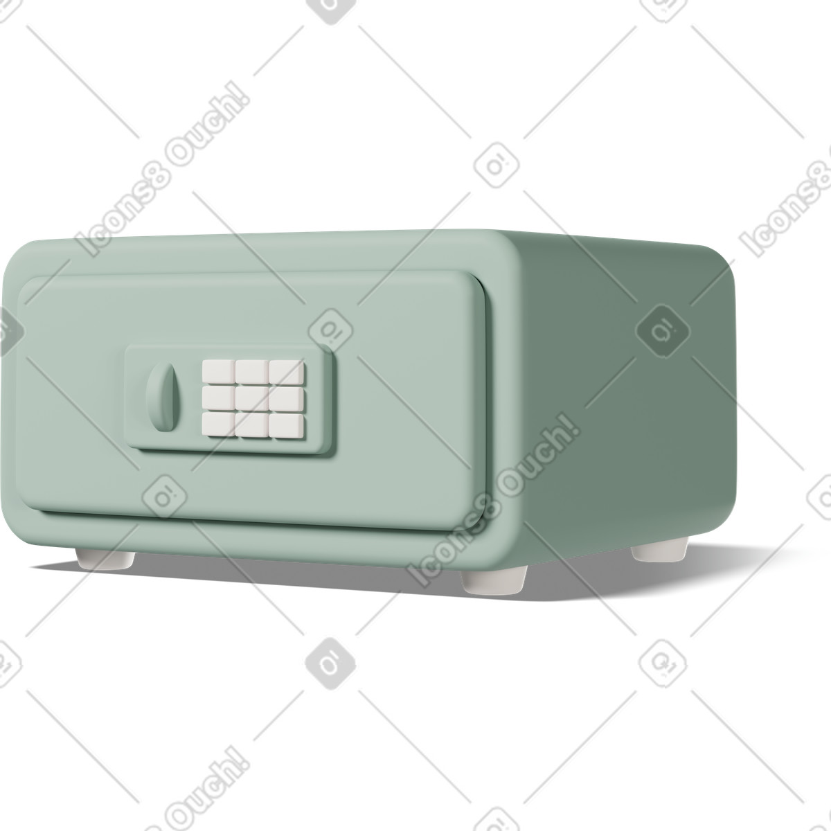 Ilustração de Home safe em no estilo 3D Casual life para baixar em PNG, SVG