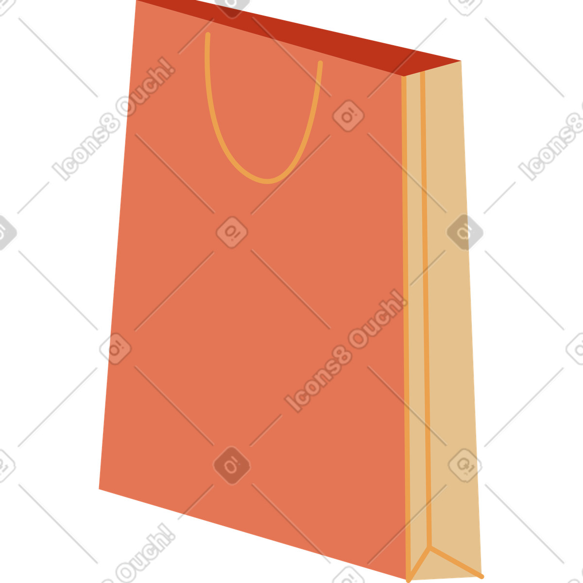 Illustration Paquet dans le style Santa Camp à télécharger aux formats PNG, SVG