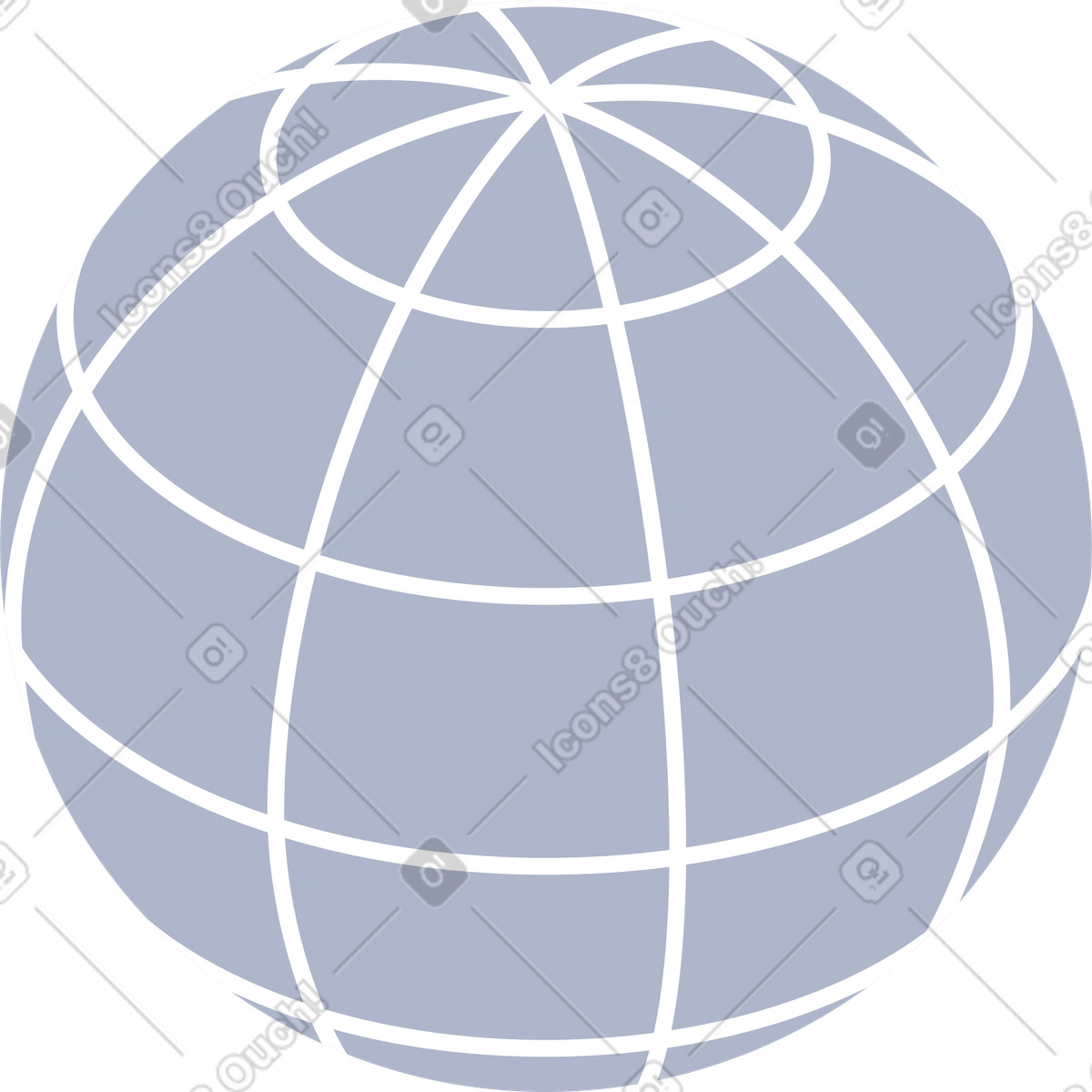 System 스타일의 Globe symbol representing worldwide global network and international connectivity concept 일러스트레이션 PNG, SVG 다운로드
