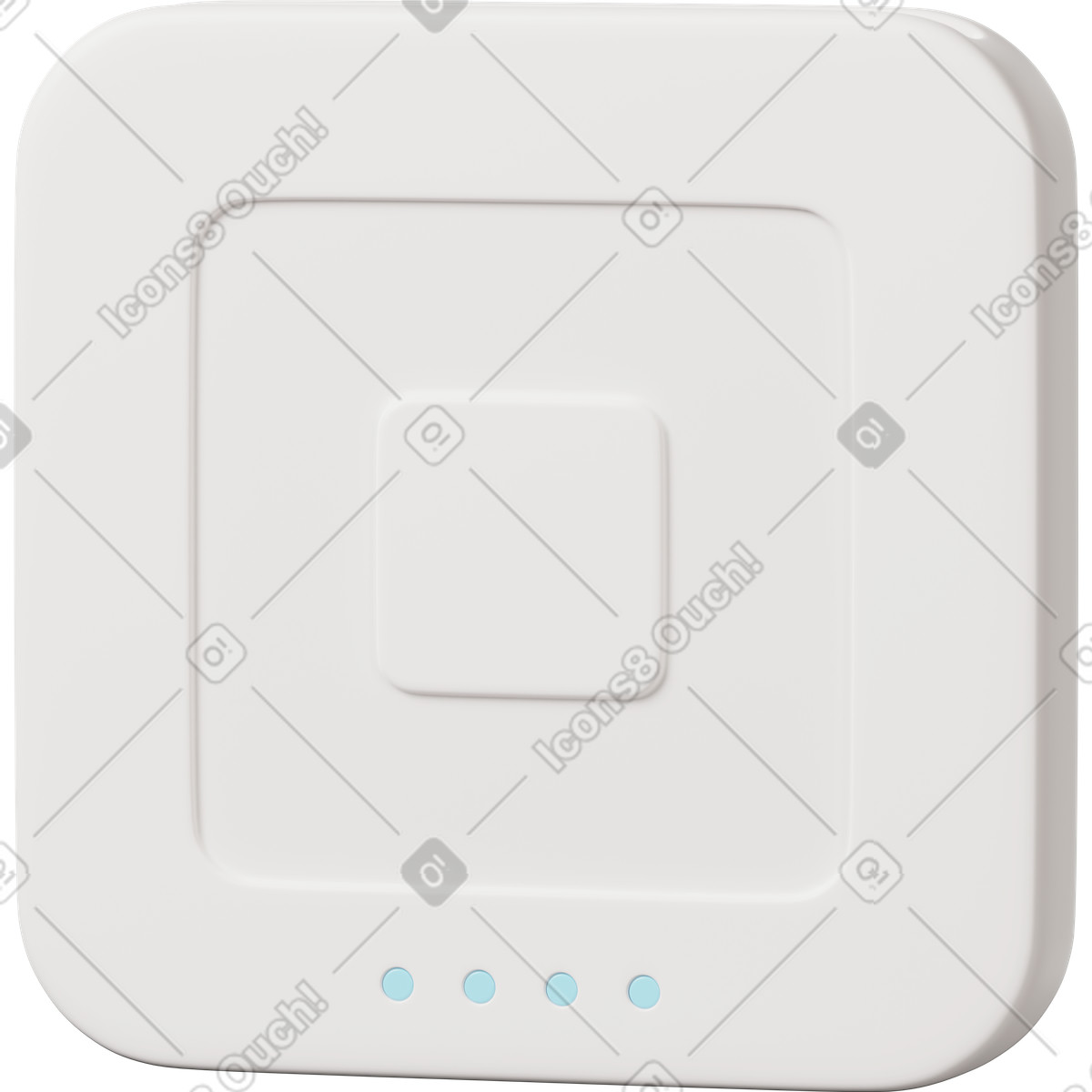 3D Casual life 스타일의 Reader for contactless and chip 일러스트레이션 PNG, SVG 다운로드