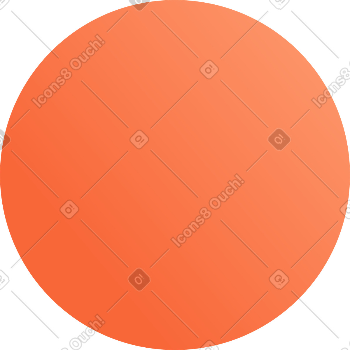 下载 Silky 风格的 橙子 插画，支持 PNG、SVG 格式
