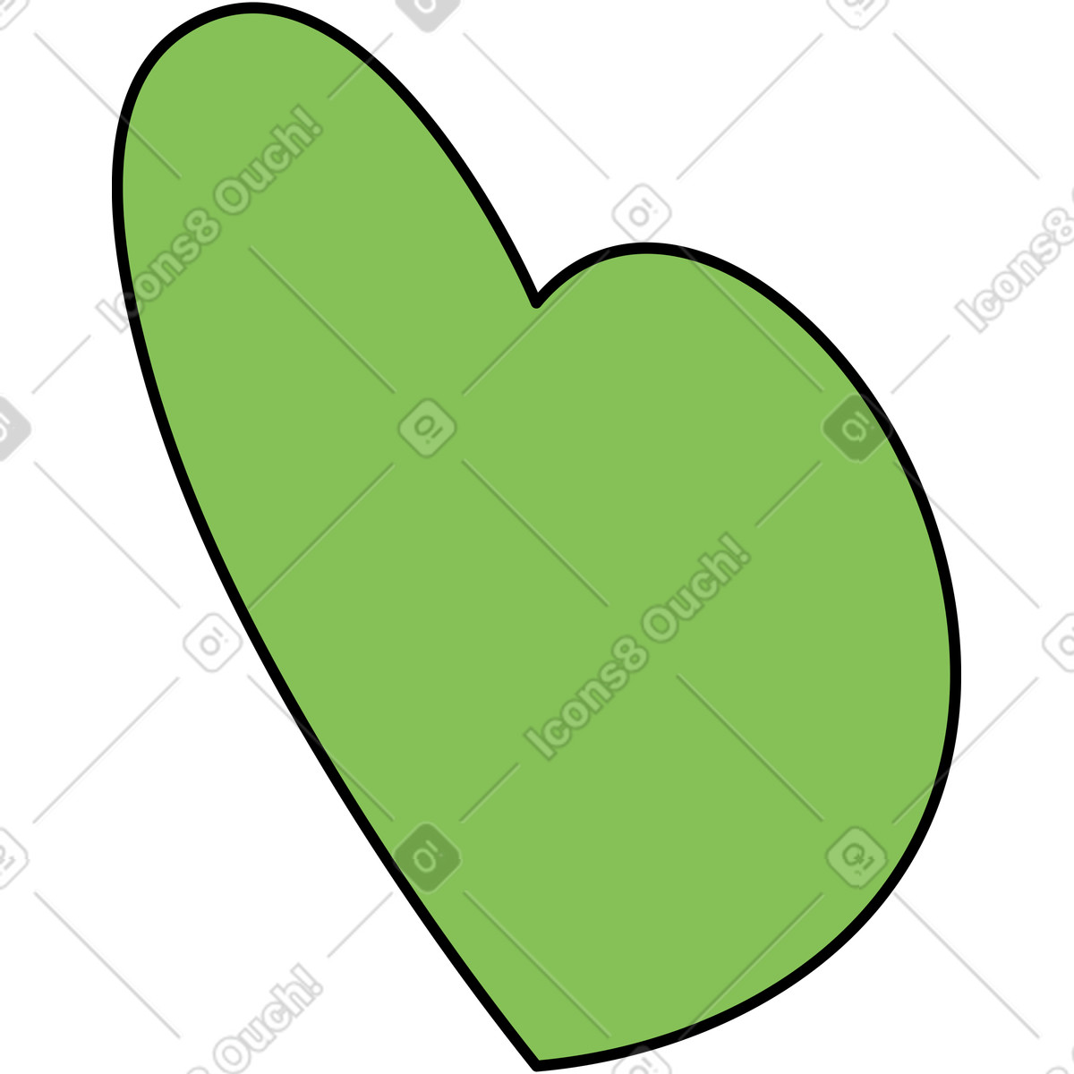 Herz-Illustration im Isometric-Stil als Download in PNG, SVG