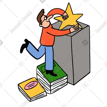 Comic Style Vector Illustrations in PNG and SVG